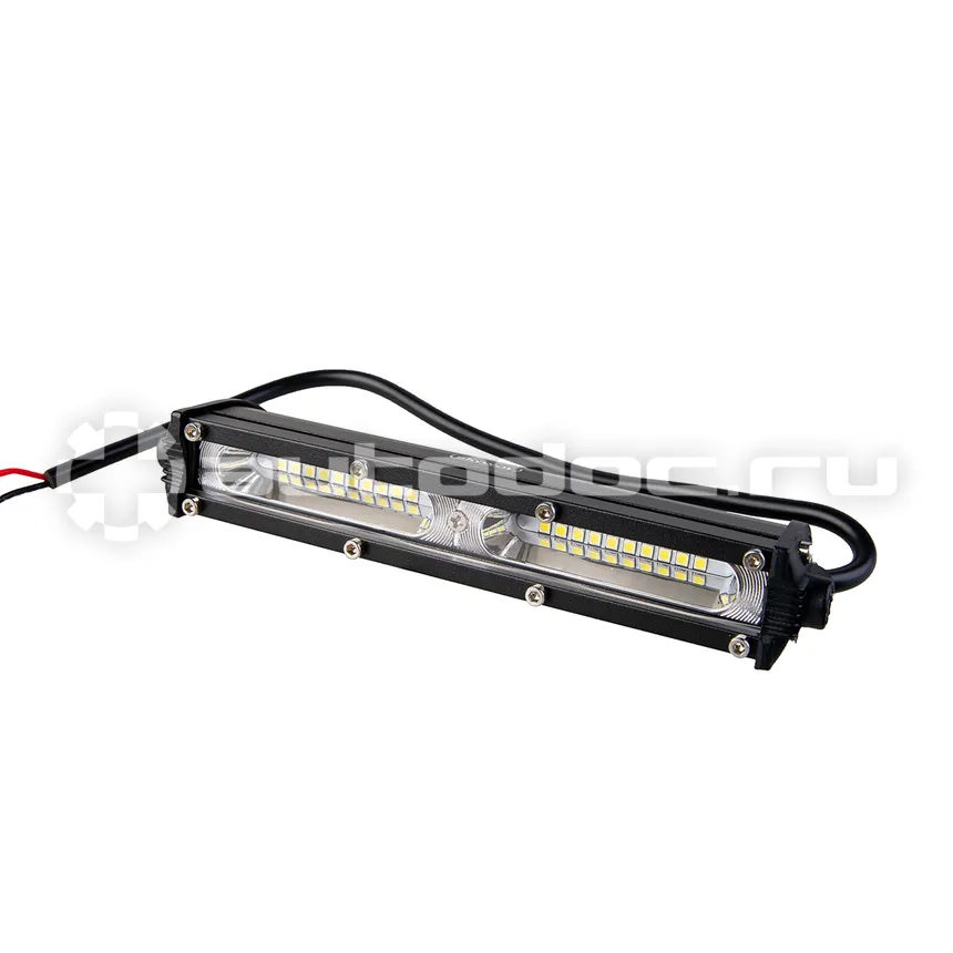 SKYWAY Фара светодиодная OFF ROAD 180(225)*30 (40)*45мм прямоугольная 12V | 24V 60W 6000K 20 диодов
