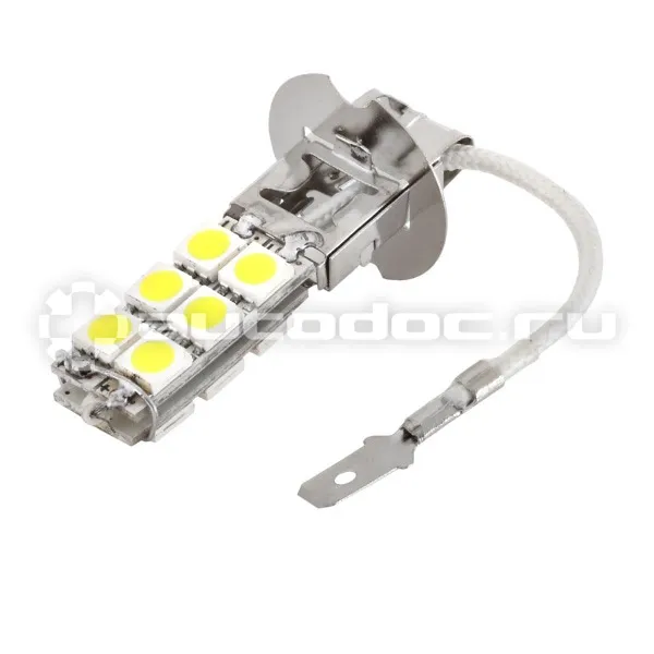 SKYWAY Лампы светодиодные диод H3 12V 12 SMD диодов 1-конт Белая