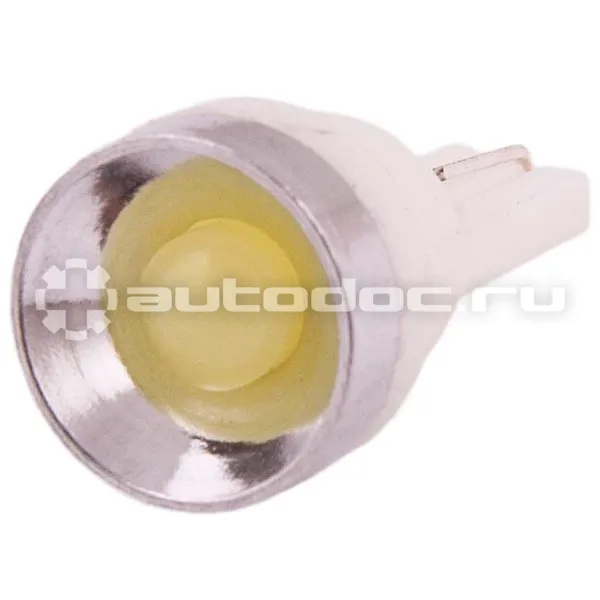 SKYWAY Автолампа диод T10 (W5W) 12V 1 COB-NEW диод 1-конт без цоколя Белая Габариты, номер