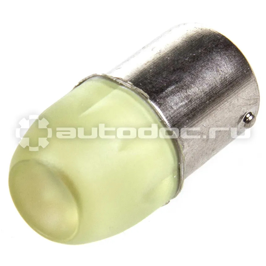 SKYWAY Автолампа диод S25 (PY21W) 12V 3 SMD диода 1-конт BA15s Жёлтая (в компл. 2 шт.)