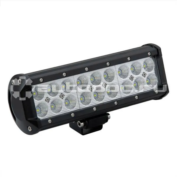 SKYWAY Фара светодиодная OFF ROAD 230*70*60мм прямоугольная 12V | 24V 54W 6000К 18 диодов Дальний свет