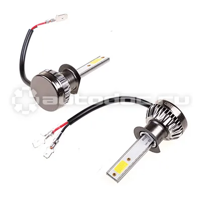 SKYWAY Лампы-LED (аналог ксенона) H1(MINI) 12 | 24V 13W 6000K 1500Lm 1-конт комп.2 шт