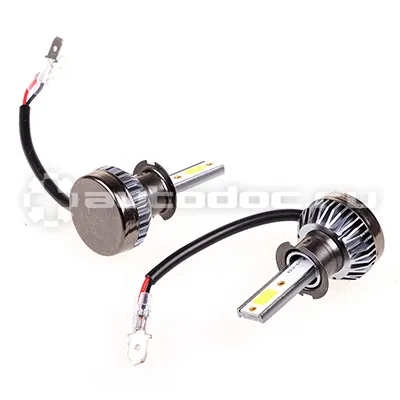 SKYWAY Лампы-LED (аналог ксенона) H3(MINI) 12 | 24V 13W 6000K 1500Lm 1-конт комп.2 шт