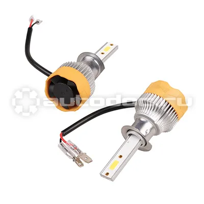SKYWAY Автолампы-LED (аналог ксенона) H1(MINI) 12 | 24V 22W 6000K 1500Lm  1-конт