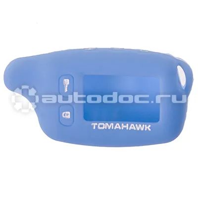 SKYWAY Чехол на сигнализацию TOMAHAWK TW9010,9020,9030 силиконовый SW Голубой