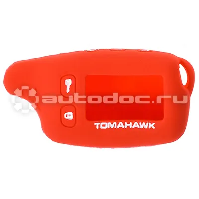 SKYWAY Чехол на сигнализацию TOMAHAWK TW9010,9020,9030 силиконовый SW Красный