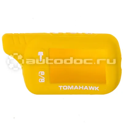 SKYWAY Чехол на сигнализацию TOMAHAWK TZ9010,9020,9030 силиконовый SW Желтый