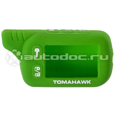 SKYWAY Чехол на сигнализацию TOMAHAWK TZ9010,9020,9030 силиконовый SW Зеленый