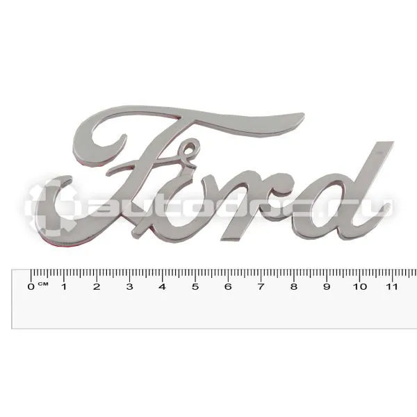 SKYWAY Шильдик металлопластик SW "FORD" 110*40мм