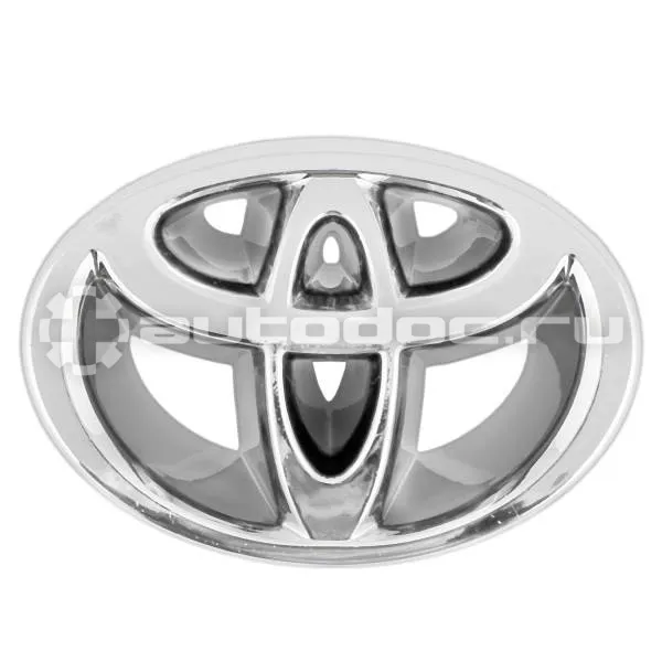 SKYWAY Эмблема хром SW на решетку радиатора Toyota (80x56мм)