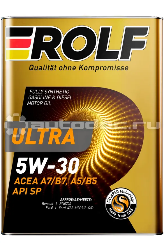 ROLF Ultra 5W-30 A5/B5 SP (Metal)