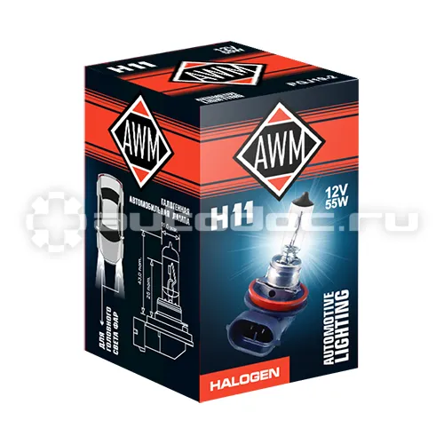 AWM Лампа галогеновая H11