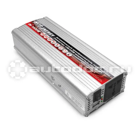 AVS Автомобильный инвертор IN-1500W