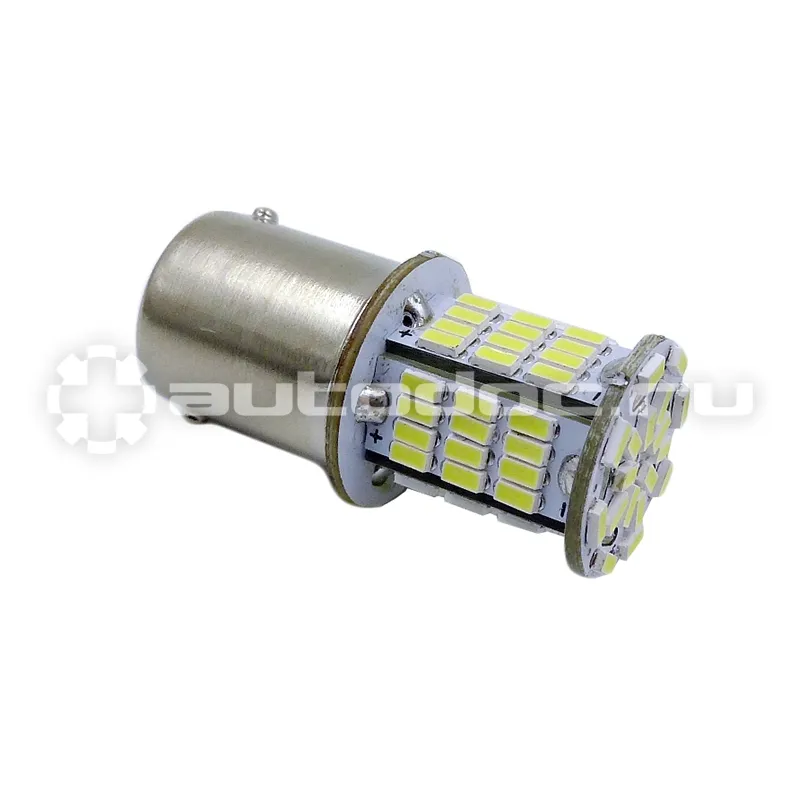 AVS Лампы светодиодные T15 S100A  | белый | (BA15S) 78SMD 3014 10-30V 1 contact
