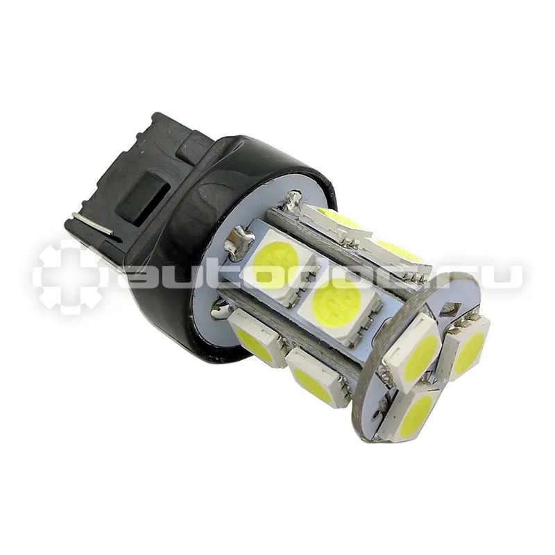 AVS Лампы светодиодные T20 T048A  | белый | (W3*16q) 13SMD 5050, 1 contact