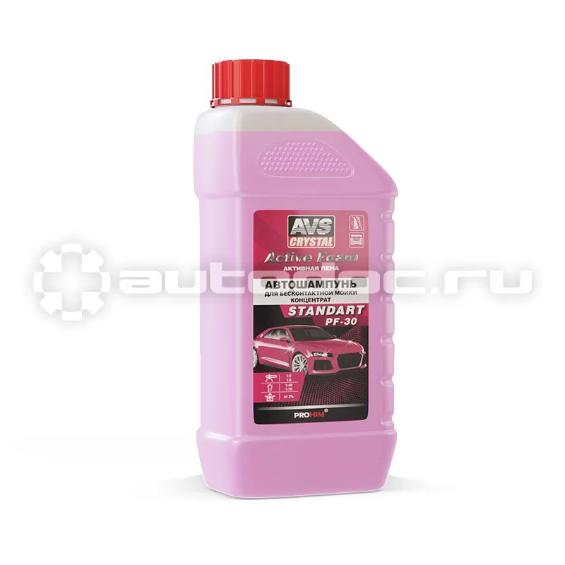 AVS STANDART PF-30 ACTIVE FOAM Автошампунь для бесконтактной мойки