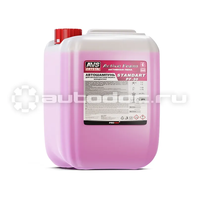 AVS STANDART PF-30 ACTIVE FOAM Автошампунь для бесконтактной мойки
