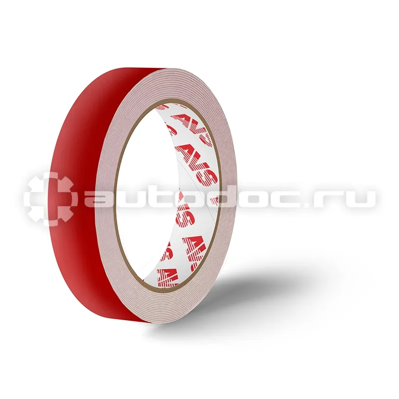 AVS Лента клейкая двусторонняя SCH-016 22 mm x 5 m вспененная основа (белая)