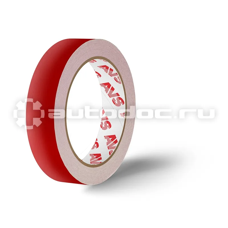 AVS Лента клейкая двусторонняя SCH-017 30 mm x 5 m вспененная основа (белая)