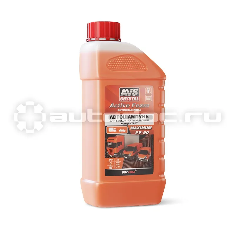 AVS MAXIMUM PF-90 ACTIVE FOAM Автошампунь для бесконтактной мойки