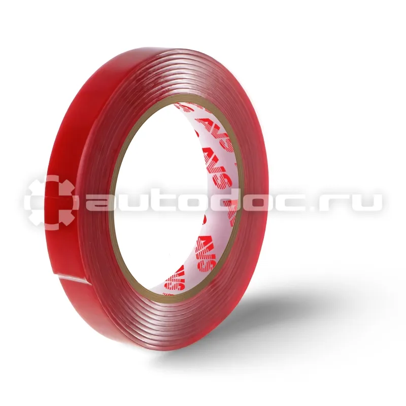 AVS Лента клейкая двусторонняя SCH-027 9 mm x 5 m акриловая основа (прозрачная)