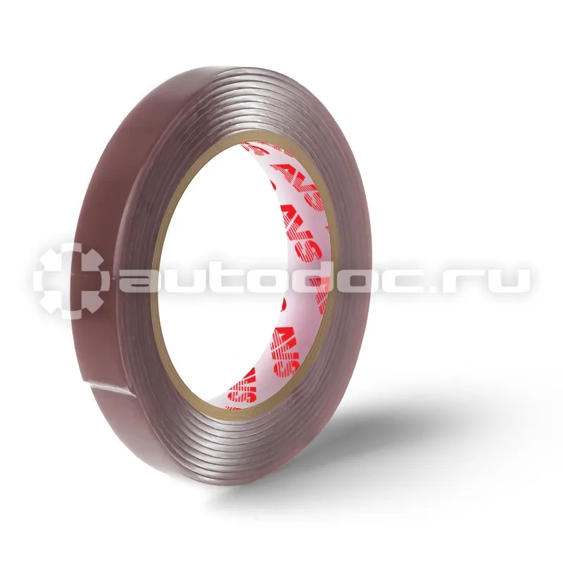 AVS Лента клейкая двусторонняя SCH-029 6 mm x 5 m акриловая основа (серая)