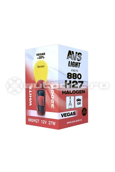 AVS Лампа галогеновая H27 | 880