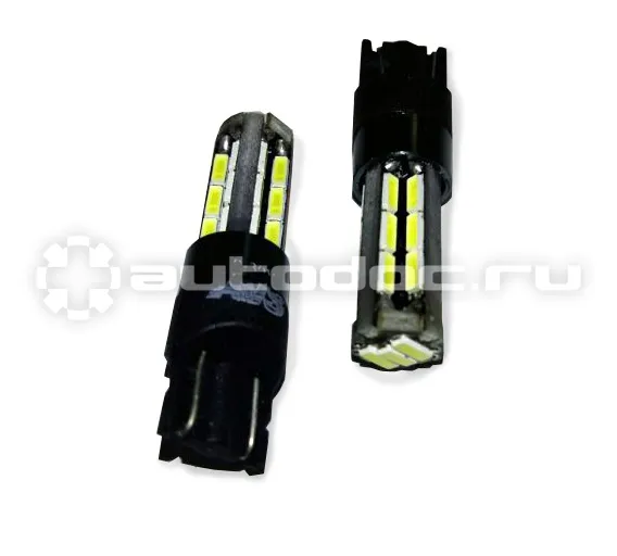 AVS Лампы светодиодные T10 T105  | белый |  (W2.1x9.5D) CANBUS 27SMD 4014 12-24V.
