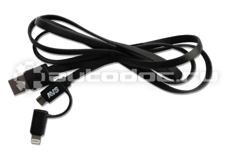 AVS Кабель для iphone 5 | 6 | 7 + micro USB MIP-563