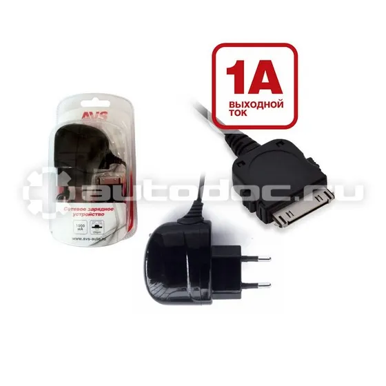 AVS Сетевое зарядное устройство для iphone 4 TIP-402