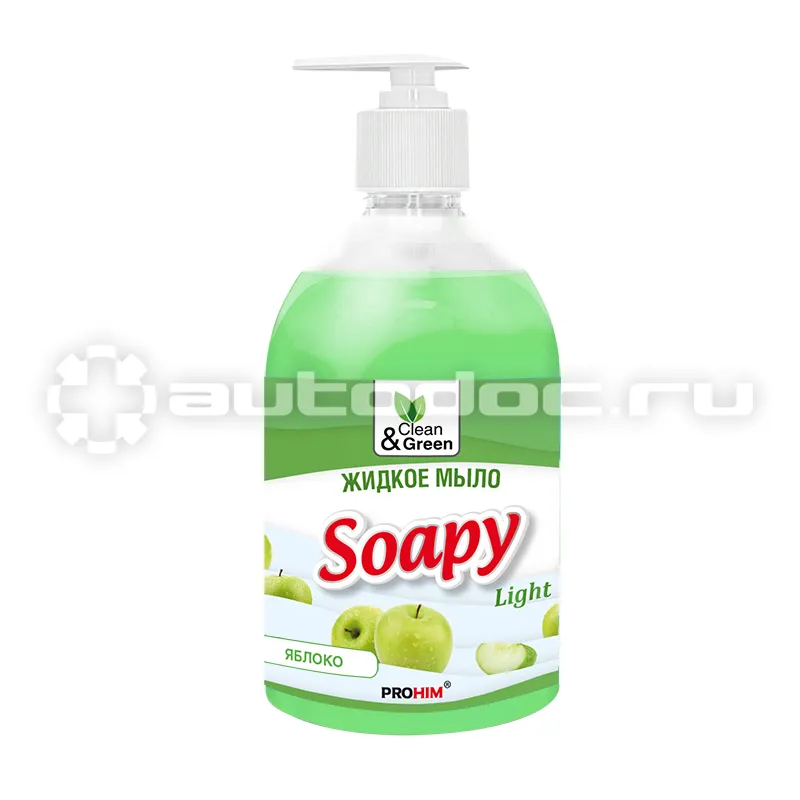 AVS Жидкое мыло эконом с дозатором (Яблоко | Apple) Clean&Green