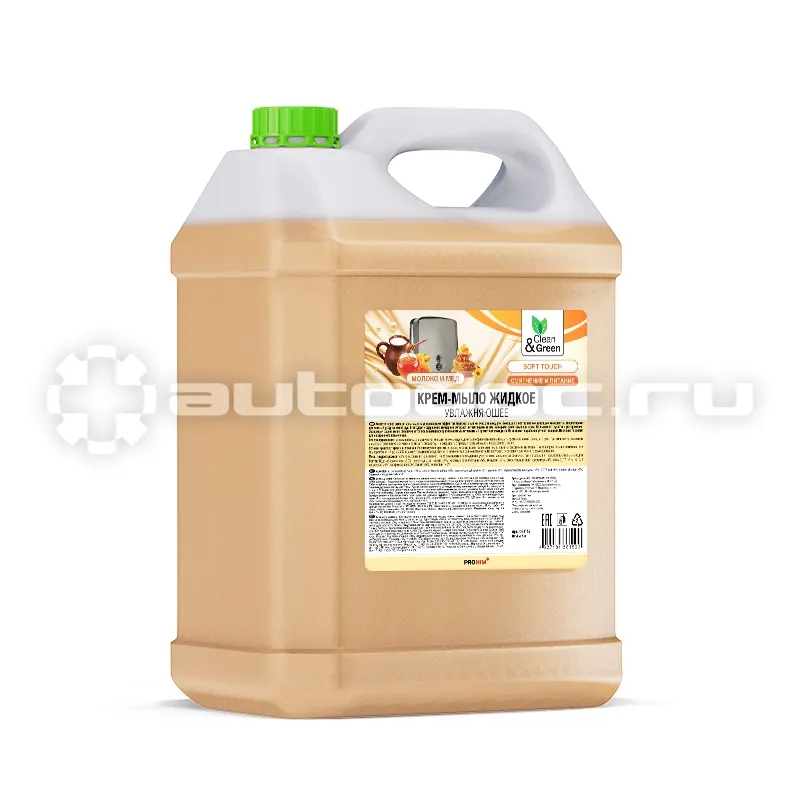 AVS Крем-мыло жидкое "Soapy" молоко и мёд увлажняющее Clean&Green CG8152