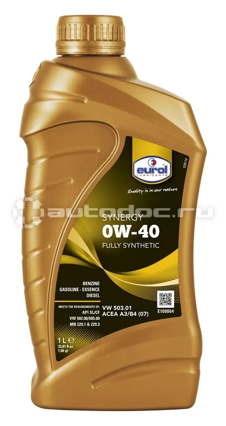 EUROL SYNERGY 0W-40