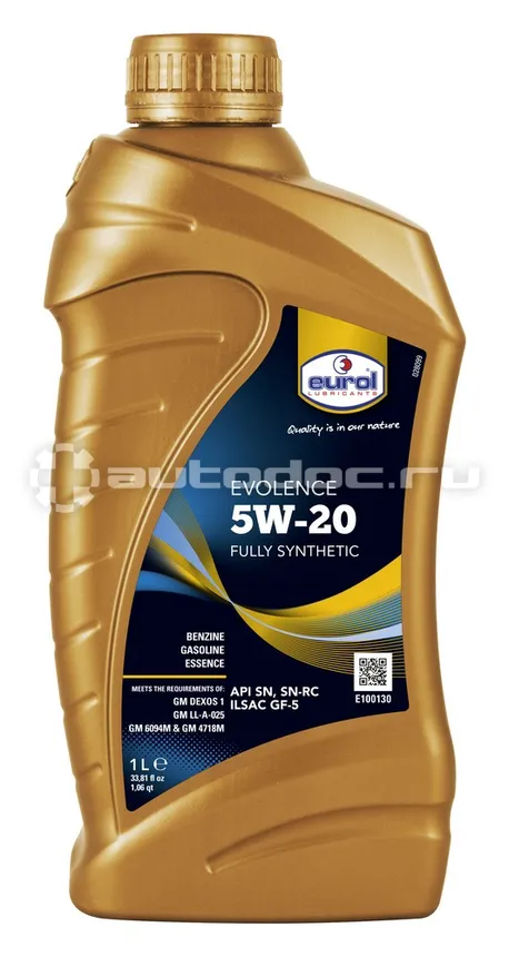 EUROL EVOLENCE 5W-20