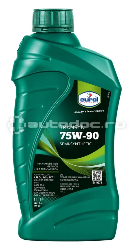 EUROL TRANSYN 75W-90