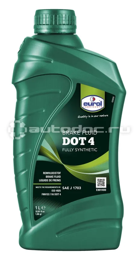 EUROL BRAKEFLUID DOT 4