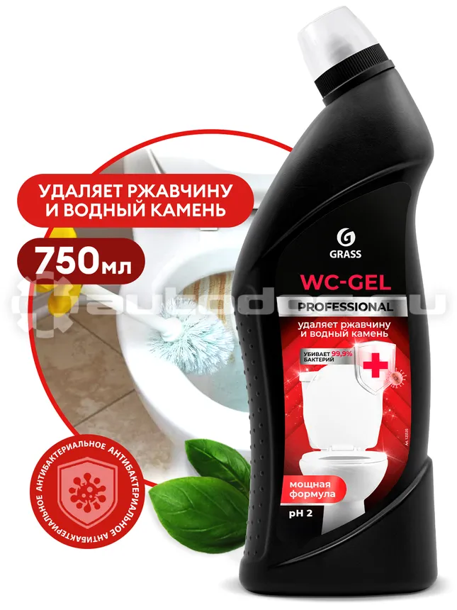 GRASS Чистящее средство для сан.узлов "WC-gel" Professional