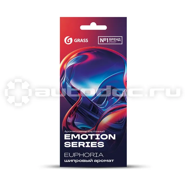 GRASS Ароматизатор воздуха картонный Emotion Series Euphoria