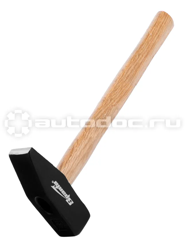 SPARTA Молоток слесарный, 1500 г, квадратный боек, деревянная рукоятка