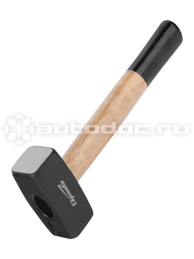 SPARTA Кувалда, 1000 г, кованая головка, деревянная двухцветная рукоятка