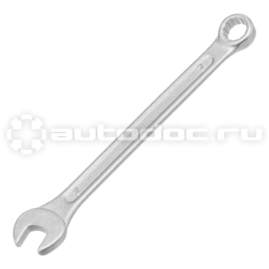 SPARTA Ключ комбинированный, 7 мм, хромированный