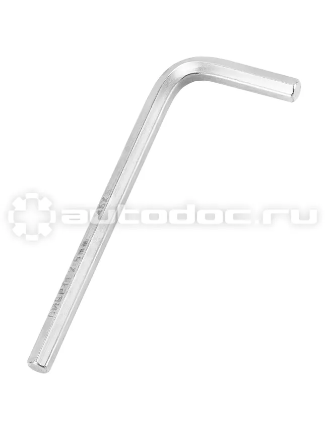 СИБРТЕХ Ключ имбусовый HEX, 5 мм, 45x, закаленный, никель