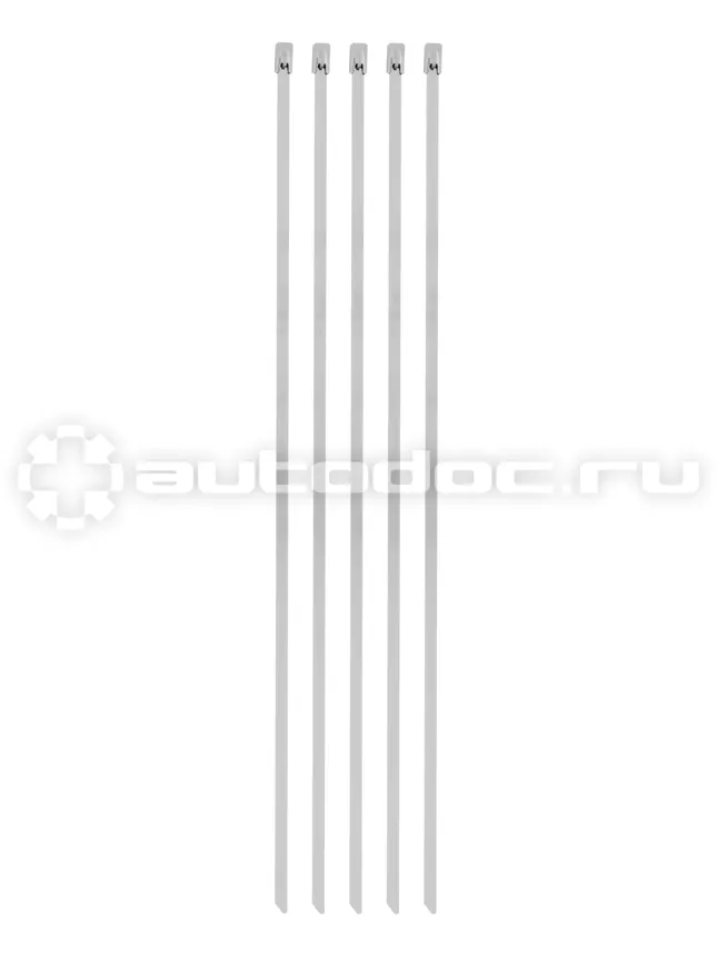 СИБРТЕХ Хомуты, 300 х 4,6 мм, нержавеющая сталь, 50 шт.