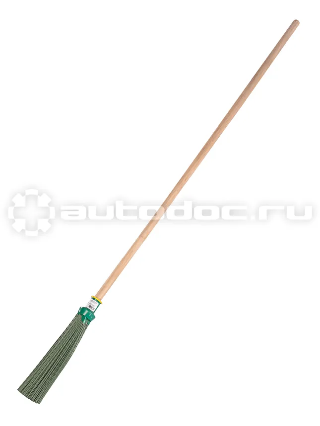 СИБРТЕХ Метла полипропиленовая, 160 х 300 мм, круглая, с черенком.