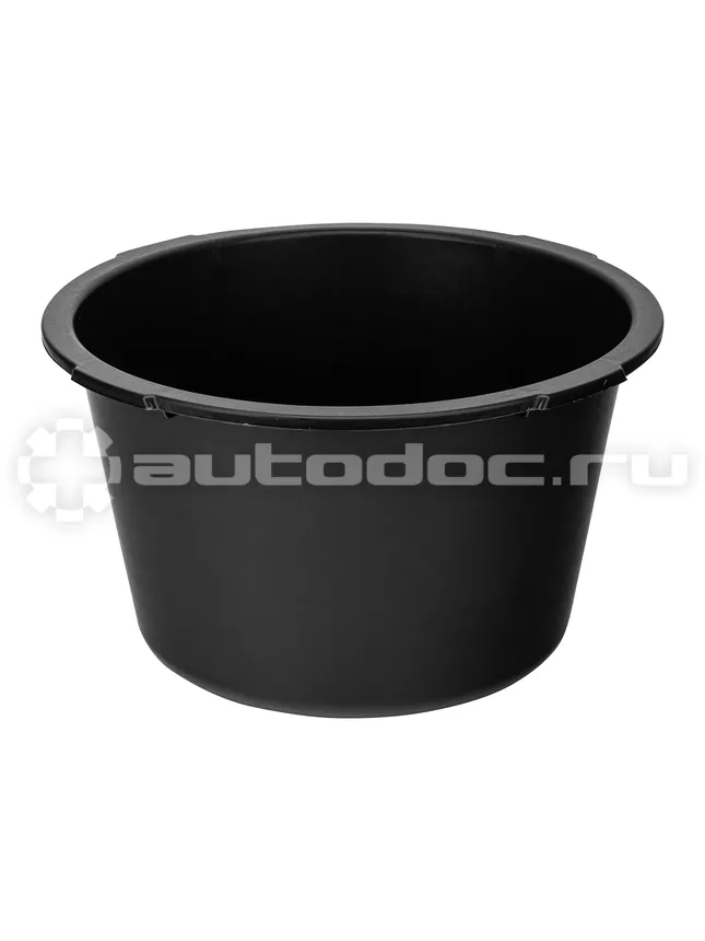 СИБРТЕХ 81455 Таз строительный круглый, черный, 30 л, Россия