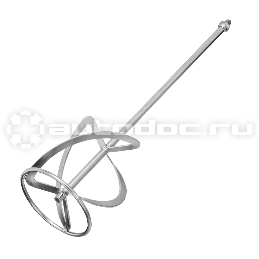 СИБРТЕХ Насадка для миксера 848967 для тяжелых растворов,160 х 590 мм, оцинкованная,хвостовик резьба М14