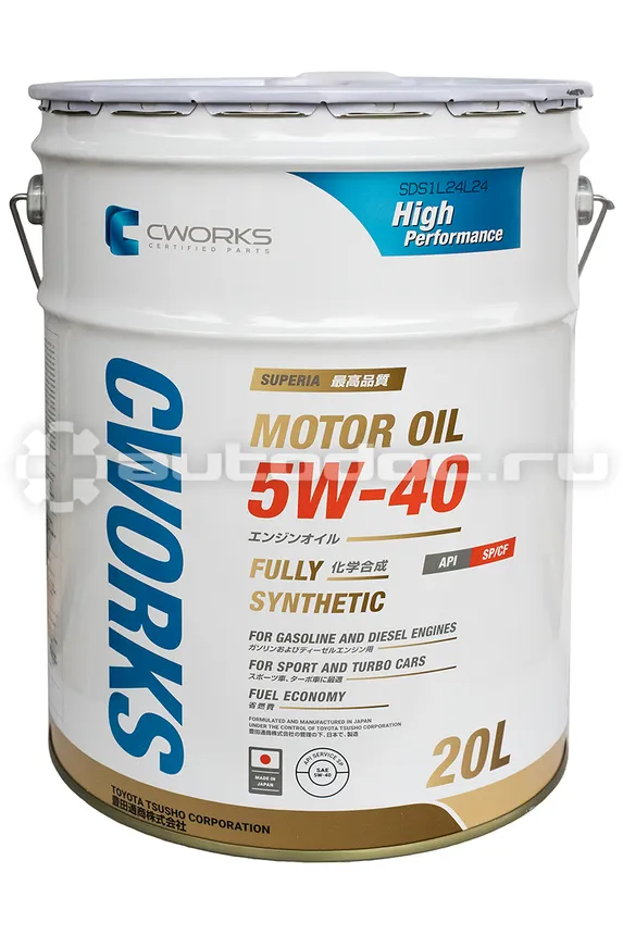 CWORKS SUPERIA OIL 5W-40 SP | CF