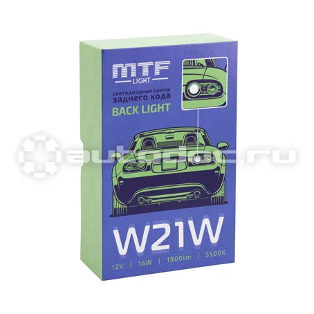 MTF LIGHT Лампа светодиодная сигнальная Back Light W21W белая