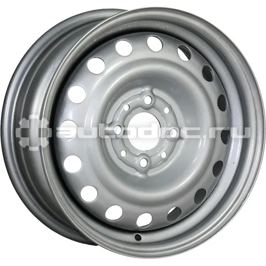 TREBL Диск колесный 4*100 ET43 5.5x14 D60,1 53A43C Silver