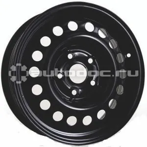 TREBL Диск колесный 8036T 6x15 | 5x100 ET48 D56.1 Black